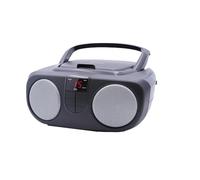 Sylvania srcd243 portátil Reproductor de CD con Radio Am/FM, Boombox (Rosa)