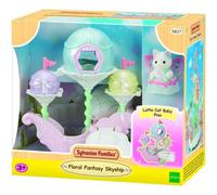 Sylvanian Famila Barco Fantasia Floral con gato de leche Epoch 5827