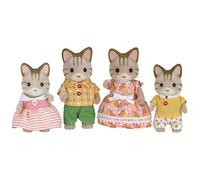 Familia Gatos Rayas Sylvanian Families