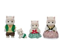 Set 4 Figura Muñecas Familia Woolly Alpaca Family Sylvanian Families 5358