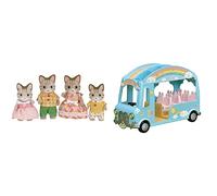 SYLVANIAN FAMILIES - 5180 - Familia Gato de Rayas 4172 - Familia Ardilla de la Nuez