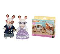 SYLVANIAN FAMILIES - 5190 - Abuelos Conejo Chocolate & Sylvanian Families - 5341 - Set de Cocina
