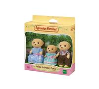 Sylvanian Families 5305 Labrador - Juego de 3 figuritas de Perro Labrador para casa de muñecas