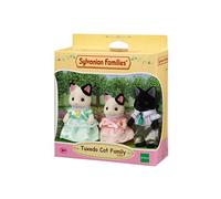 Sylvanian Families 5306 Tuxedo - Juego de 3 Figuras de Gatitos para casa de muñecas