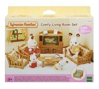 Sylvanian Families 5339 Habitación para Vivir Conjunto de Muebles con Todo lo Necesario para Amueblar
