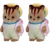 SYLVANIAN FAMILIES 5406 Bebé Ardilla de la Nuez (Paquete de 2)