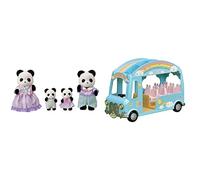 SYLVANIAN FAMILIES 5529 Familia Panda Pookie 5317 - Autobús de la Guardería