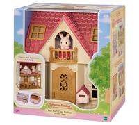 Sylvanian Families 5567 Rojo Techo Acogedor Campirano, Casa de Muñecas