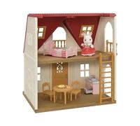SYLVANIAN FAMILIES 5567 rosso Roof Cosy Cottage Starter Home - Dollhouse Playset, Multicolor
