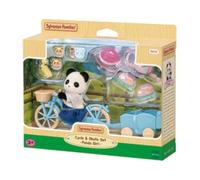 Sylvanian Families 5652 Set de bicicleta y patines - Rosalina Panda Pookie -