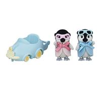 Sylvanian Families 5695 Bebés Pingüino - Ride 'n Play - Casa de muñecas