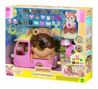 Epoch Sylvanian Families – Set para casa de muñecas 5808 Dip Dip Donuts Wagon