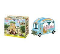 SYLVANIAN FAMILIES- Country Tree School Mini muñecas y Accesorios, Multicolor (Epoch para Imaginar 5105), Color/Modelo Surtido 5317 - Autobús de la Guardería