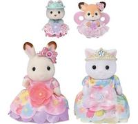 Sylvanian Families - Princesas con vestidos de flores