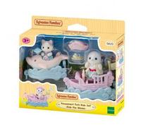 Sylvanian Families - Puffy y Cara surcan las olas