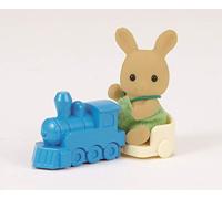Sylvanian Family 5134 Ocher Conejo bebe con tren