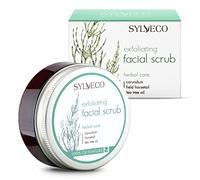 SYLVECO Exfoliante facial purificante. El corindón natural y cremoso para la piel grasa con poros ampliados. Exfolia la cara para mujeres y hombres. Cosmética natural vegana tamaño 85 g.
