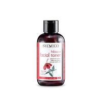 SYLVECO Tónico facial de hibisco para hombres y mujeres, tónico facial para todos los tipos de piel, cosmética natural vegana, tamaño 150 ml.