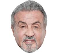 Sylvester Stallone (Goatee) Big Head. Máscara más grande que la vida.