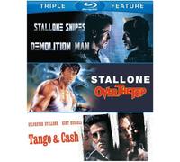 Sylvester Stallone Triple Feature (Demolition Man / (Blu-ray) (Importación USA)