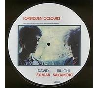 Sylvian, David & Riuichi Sakamoto - Sylvian, David & Riuichi Sakamoto Forbidden Colours 7" Virgin VS601 EX/VG 1983 picture sleeve
