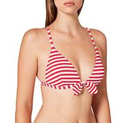 Sylvie Flirty Swimwear Bajula, Parte de Arriba de Bikini para Mujer, Rojo (Red/White Stripes 4300), 38 (Talla del fabricante: 36B)