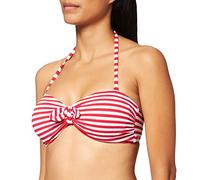 Sylvie Flirty Swimwear Belda, Parte de Arriba de Bikini para Mujer, Rojo (Red/White Stripes 4300), 44 (Talla del fabricante: 42B)