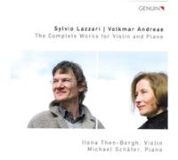Sylvio Lazzari The Complete Works for Violin and Piano (CD) (Importación USA)