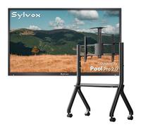 SYLVOX 43" Televisor de Exterior | 4K UHD, 2000 Nits | Google TV, Dolby Atmos | DVB-T2/S2/C HEVC 10, HBBTV, WiFi, IP55 Resistente Outdoor TV al Agua para Jardín, Terraza & Piscina | Pool Pro 2.0