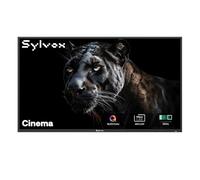 SYLVOX 75" TV Exteriores, 4K UHD Mini-LED QLED TV Exterior, Google TVS | IP55Waterproof, 120 Hz, 2000nits de Sol Completo, Antideslumbrante, Dual 30 W Dolby Atmos & Vision DVB-C/T2/S2, HEVC (Cinema)