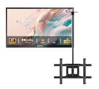 SYLVOX TV Exterior 43 Pulgadas, 4K UHD HDR, 1000 Nits, Google TV, Dolby Atmos, 60 Hz, WiFi, DVB-C/S2/T2, Smart TV IP55 Resistente al Agua para Jardín, Terraza & Piscina | Deck Pro 2.0