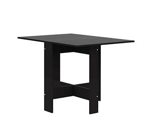 Symbiosis Papillon, Mesa plegable, Negro 103/67/28x76x73,4 cm