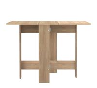 Symbiosis Papillon, Mesa plegable, Roble natural 103/67/28x76x73,4 cm
