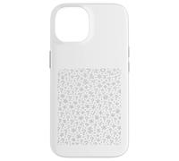 Symbols Overloaded Bold Icons Pattern tee para Trendsetters Carcasa para iPhone 14