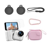 SYMIK Funda pequeña para accesorios Insta360 GO Ultra - Go Ultra Case | Tapa de silicona para objetivo Insta 360 GO Ultra
