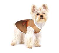 Symmetric Bull Head - Chaleco de algodón para perros pequeños, camiseta transpirable para mascotas con estampado único, ropa de verano para cachorros para gatos