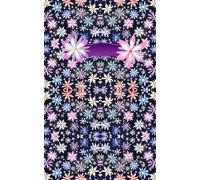 Symmetrical Snowflake Flowers Design On Notebook: The symmetrical snowflake flowersis are designed on the notebook. Thin lines on white paper for writing 80 pages, 5 x 8 inches.