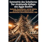 Symmetrie des Scheiterns: Der strukturelle Kollaps des Aggie Bonfire: Stahlseile, Baumstämme, und die tödliche architektonische Ignoranz in der amerikanischen Universitätstradition, 1999