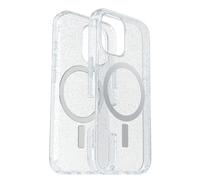 Otterbox Funda Symmetry Series Clear MagSafe para iPhone 16, Resistente a Golpes y caídas, Funda Protectora Fina, Testada 3X con los estándares Militares anticaídas, Stardust