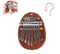 Symmetry Finger Thumb Piano, 8 Key exquisite Finger Thumb Piano, Kalimba Thumb Piano, Finger Piano, Mini Thumb Piano, Piano Gift for Kids Adult Beginne (1pcs,A)