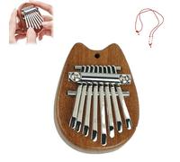 Symmetry Finger Thumb Piano, 8 Key exquisite Finger Thumb Piano, Kalimba Thumb Piano, Finger Piano, Mini Thumb Piano, Piano Gift for Kids Adult Beginne (1pcs,B)