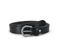 SYMOL Cinturón Mujer Cuero 3CM Cinturon Mujer Western Retro Estilo para Jeans & Pantalones Casuales (Cintura 90CM-95CM, Negro)