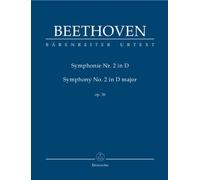 Symphonie Nr. 2 D-Dur op. 36. Symphony No. 2 in D major op. 36. Studienpartitur, Urtextausgabe. BÄRENREITER URTEXT