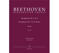 Symphonie Nr. 9 in d-Moll op. 125: Klavierauszug nach dem Urtext