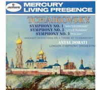 Symphonies 1, 2 & 3/Arensky Variations (Lso/Dorati) by Peter Tchaikovsky (1997-10-14)
