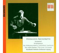 Symphonies 8 & 9 by Schubert, Abendroth, Lro (1994-03-22)