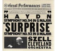 Symphonies 93 & 94 " Surprise " by Haydn, Szell, Cleveland Orchestra (1990-10-25)