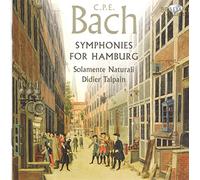 Symphonies for Hamburg - Carl Philipp Emanuel Bach [CD de audio] CPE Bach, Diedier Talpain and Solamente Naturali