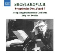 Dmitri Shostakovich – Sinfonías n.º 5 y n.º 9 – CD – NAXOS – Importación USA
