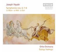 Joseph Haydn – Sinfonías N 6, 7 y 8 – CD – Importación USA – Accent